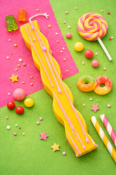 Μικρή προεπιλεγμένη φωτογραφία ΚΙΤΡΙΝΗ ΑΡΩΜΑΤΙΚΗ ΛΑΜΠΑΔΑ ΑΠΌ ΚΕΡΙ ΣΟΓΙΑΣ